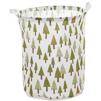 Round Collapsible Laundry Basket