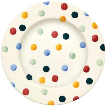 8.5 Inch Emma Bridgewater Polka Dot Dessert Plate