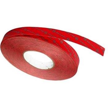 Ruban de réparation de jante MASSI, couleur rouge, 45 m
