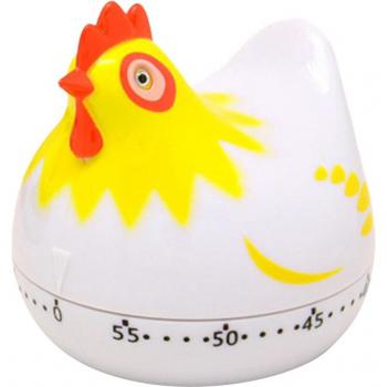 Classic Hen‑Style Mechanical Cooking Timer