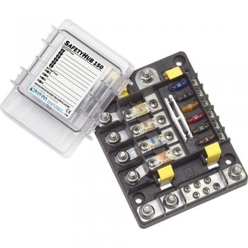 Blue Sea Systems 150 Amp Fuse Box, Model 7748 (SafetyHub)
