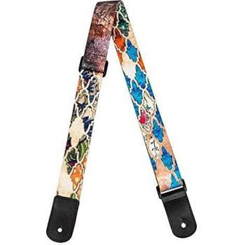 Ocean Wave Polyester Ukulele Strap