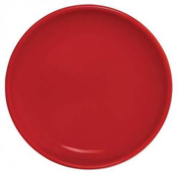 Olympia Lot de 12 Assiettes Plates Café 205mm Rouge