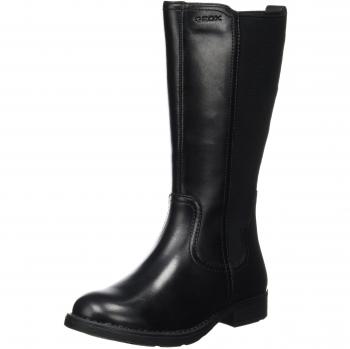Geox Jr Sofia A Stivali da Equitazione Bambina, Colore Nero