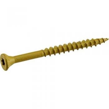 Hillman 48412 Deck Screws, Tan, No. 8, 1-5/8 in., Star Drive, Pack of 735