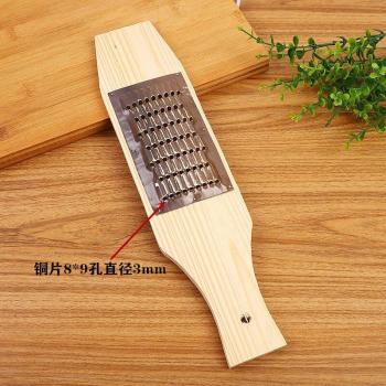 Rustic Wood Grater & Cutter
