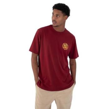 Hurley T-shirt Hawaiian Island Rosso Autentico XL
