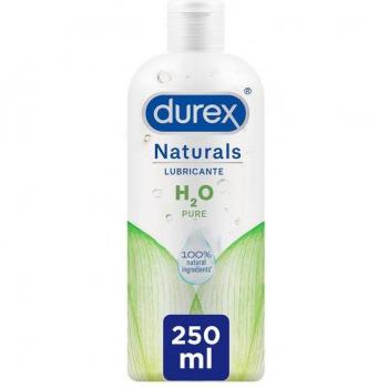 Erótica Durex NATURALS H2O lubricante base agua 100% natural