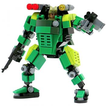 Green Trooper MyBuild Block Builder Toy