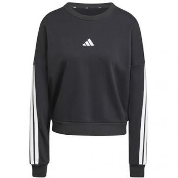 Sweatshirt Femme Adidas 3-Stripes en Tissu Terry