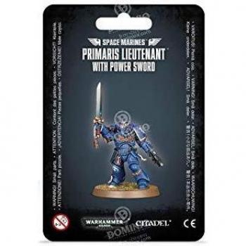 Teniente Primaris con Espada de Poder de Warhammer