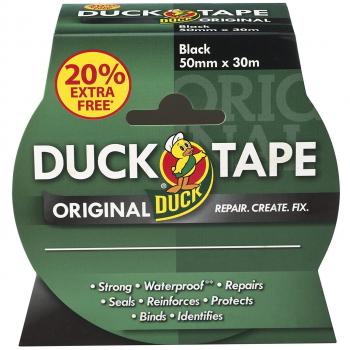 Duck Original Black Duct Tape 50mm x 25m