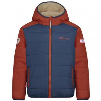 Blaue Trollkids Mädchenjacke 164 – Kid's Sandvika Turnover