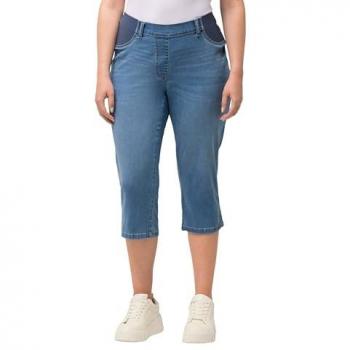 Ulla Popken Damenjeans Capri Sienna