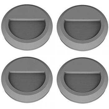 Faro LED 10W Nero con Telecomando e Cavo da 5m