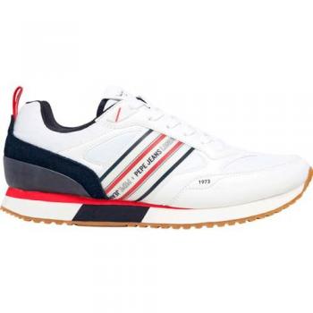 Zapatillas Dublin Half con cordones, estilo casual, blanco – 44