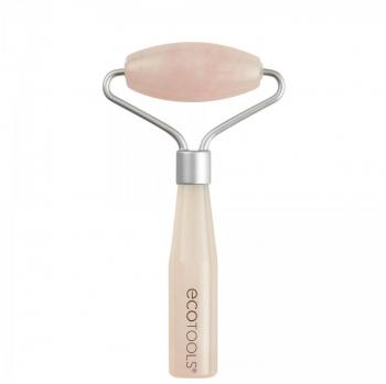 Rodillo Facial de Cuarzo Rosa Ecotools 1 u