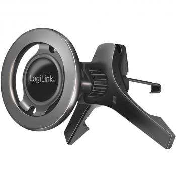 LogiLink AA0167 Lüftungsgitter Handy-Kfz-Halterung 360° drehbar, Magnetbefestigung