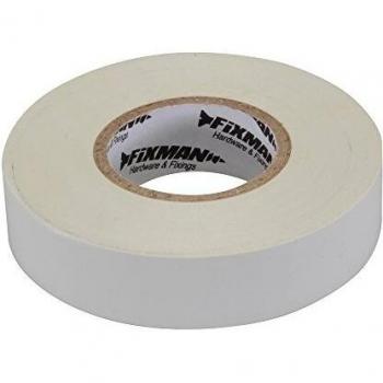 Fixman Industrial Strength Insulation Tape, 19mm x 33m, White
