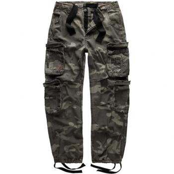 Surplus Vintage Black Camouflage Pants