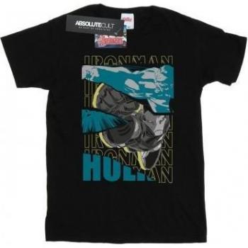Marvel Men’s Hero Blend Tee – Iron Man + Hulk – White XL