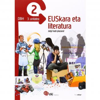 EKI DBH 2. Euskara eta Literatura 1 (Pack 3) (Tapa blanda).