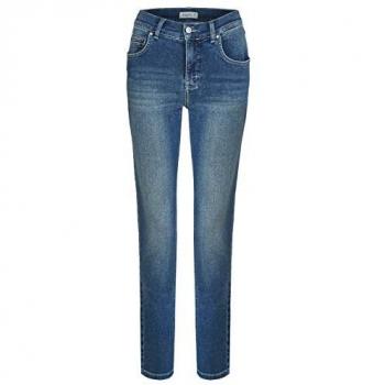 Angels Cici Damen Stretch-Jeans im Used-Look Blau 42/32