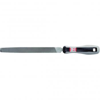 Lima piatta con manico ergonomico 200 mm