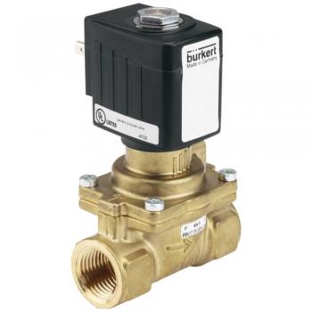 Válvula Solenoide G3/4″ NC latón con NBR, 0.2‑16 bar (3‑232 psi), 230 VAC – Nº 6281
