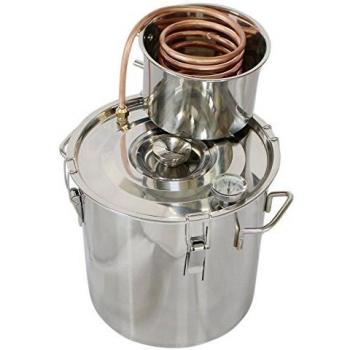 Rame Alambicco con Serpentina Termica