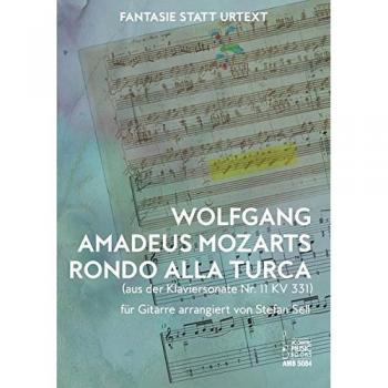 Wolfgang Amadeus Mozart's Rondo alla turca from Piano Sonata No. 11 in A major, K. 331/300i, arr. for guitar by Stefan Sell