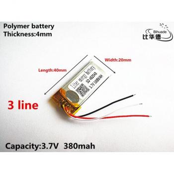 Batterie lithium-ion 3.7V 380mAh pour MP4