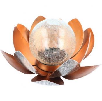 EZ SOLAR Solarbetriebene Lotusblume LED