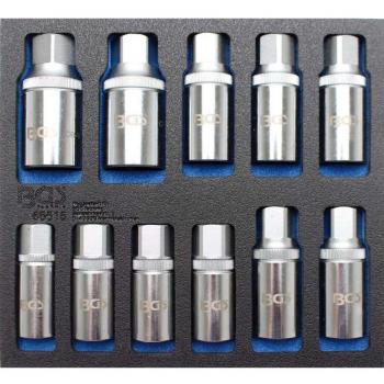 Inserto servizio atelier 1/6 – Serie estrattori da 5 a 16 mm (11 pz.)
