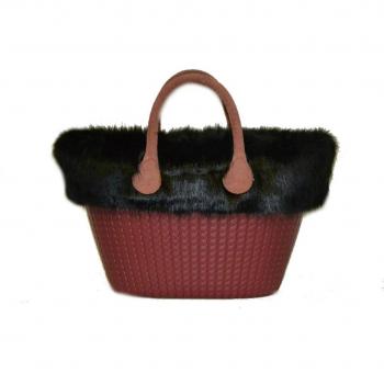 Pelle & Pelliccia Knitted Bag
