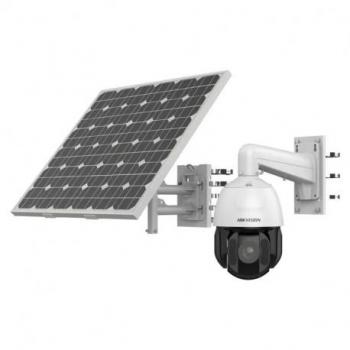 Caméra PTZ solaire avec batterie intégrée Hikvision 4Mpx, 4G, Zoom 25x