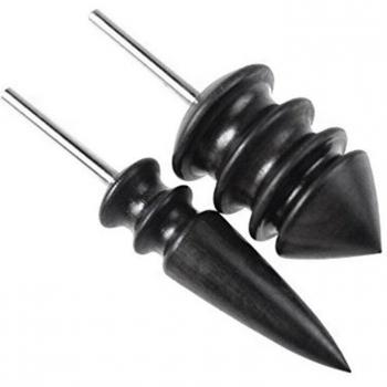 Pointed Tip Narra Leather Burnisher – 1/8 M Shank for Dremel Rotary Tools (2 pcs)