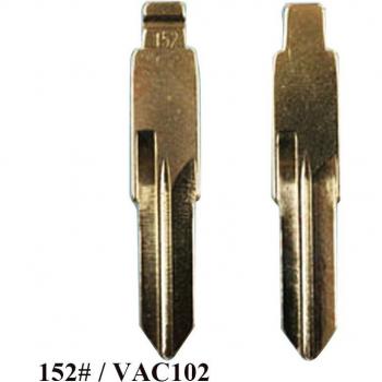 Llave Renaul Remota Plegable con Espacio Medio