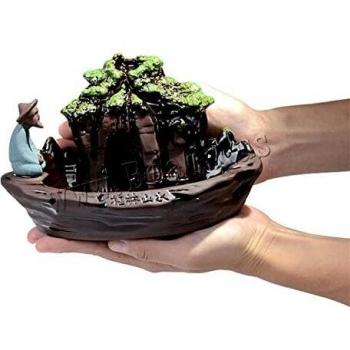 Yoga Decoration with Handmade Backflow Incense Burner