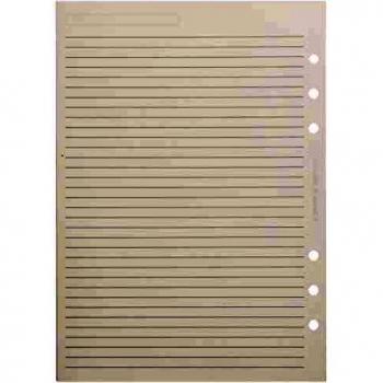 Filofax Refill A5 Ruled Paper White (Pack of 25) 343008