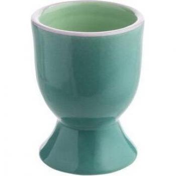 TRANQUILLO GREEN CANDY‑Eierbecher (Porzellan) – 5 × 6,5 cm