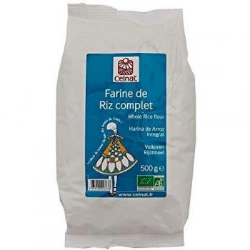 Celnat Harina de Arroz Integral 500 Gramos