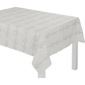 Tischdecke ADAM Wave, beige, 120 cm x 120 cm, nachhaltig