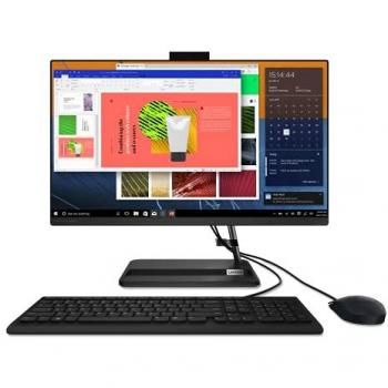 Lenovo Ideacentre AIO 3 24ALC6 – 23,8 FHD, Windows 11 Home, Clavier AZERTY, Souris USB, Noir