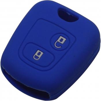 Coque de protection pour clé télécommande à 2 boutons Peugeot