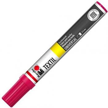 Marqueur pour textile Textil Painter de Marabu en format de 2 à 4 mm, couleur rouge