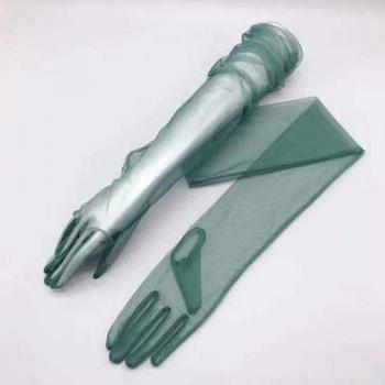 DIY Photo Shooting Tulle Gloves