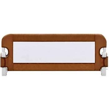 VidaXL Baby Bed Barrier Taupe 102x42 cm Polyester