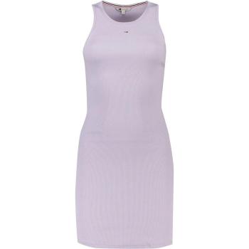 Tommy Essentials Damenkleid Violett