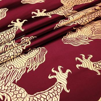 Drachenbrokat für Kimono und Cheongsam-Nähprojekte